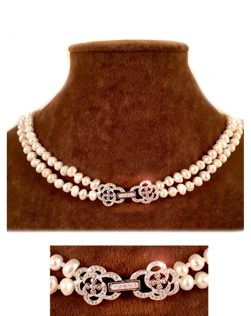 COLLARES DE PERLAS EN ALTA BISUTERIA