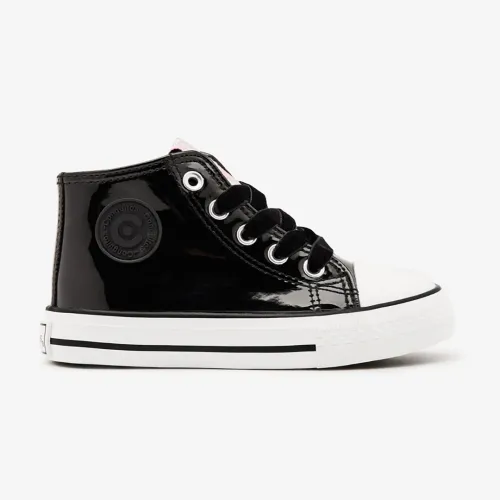 CONGUITOS COSH283090 Zapatillas Altas Charol Negro