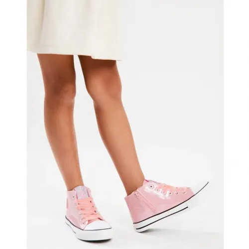 CONGUITOS COSH283090 Zapatillas Altas Charol Rosa