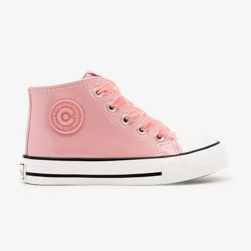 CONGUITOS COSH283090 Zapatillas Altas Charol Rosa