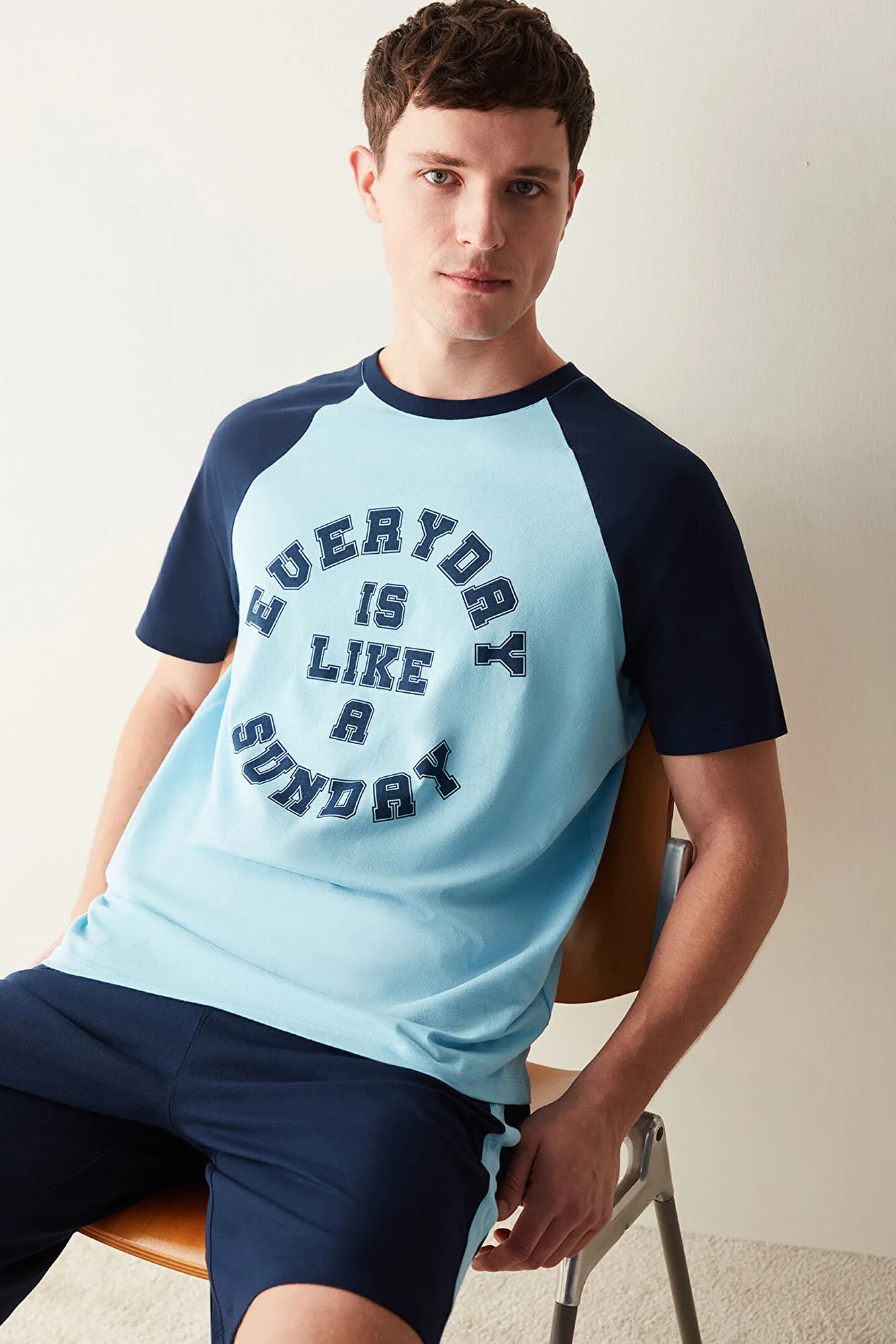 Conjunto de pijama corto para hombre Sunday