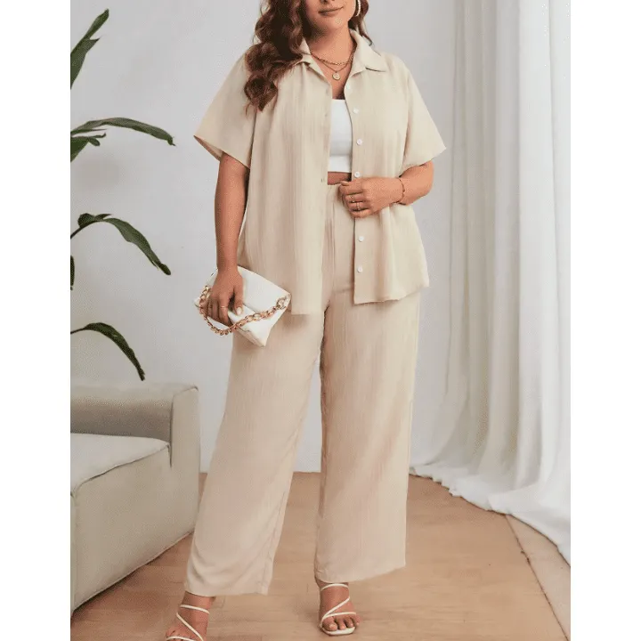 CONJUNTO PANTALóN/BLUSA  PLUS – SH464