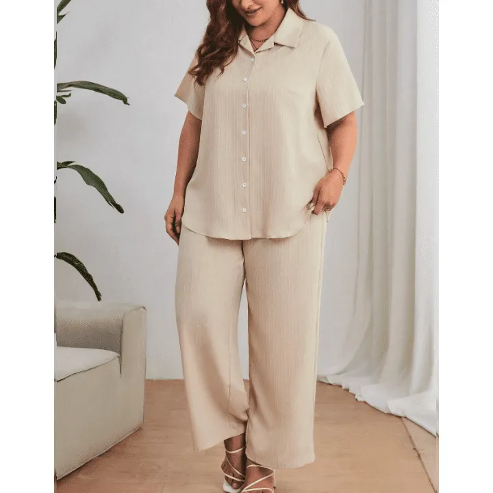 CONJUNTO PANTALóN/BLUSA  PLUS – SH464