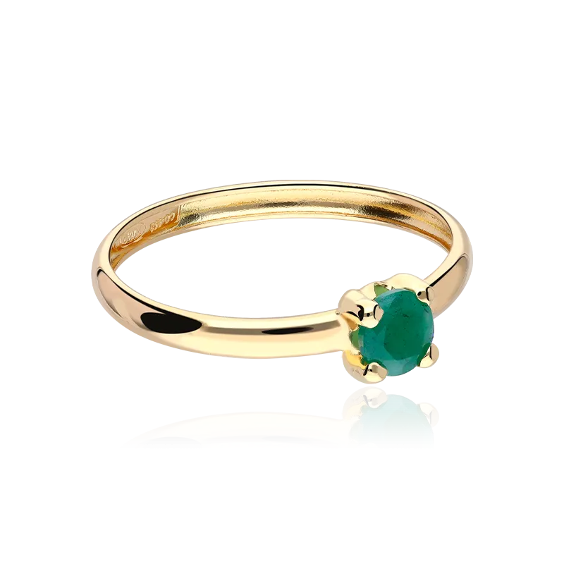 CONJUNTO "FOUR" ESMERALDAS ORO 18K