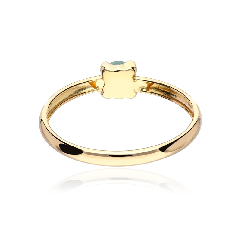 CONJUNTO "FOUR" ESMERALDAS ORO 18K