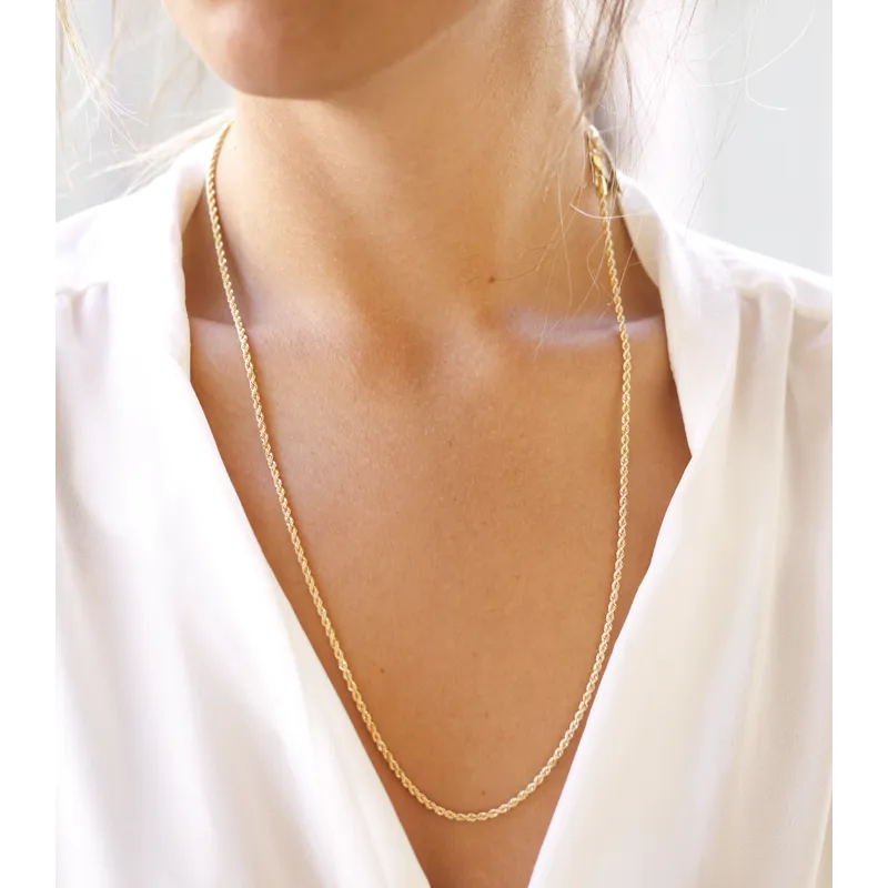 CORDON SALOMONICO ORO 18K  2.2mm 60 cm