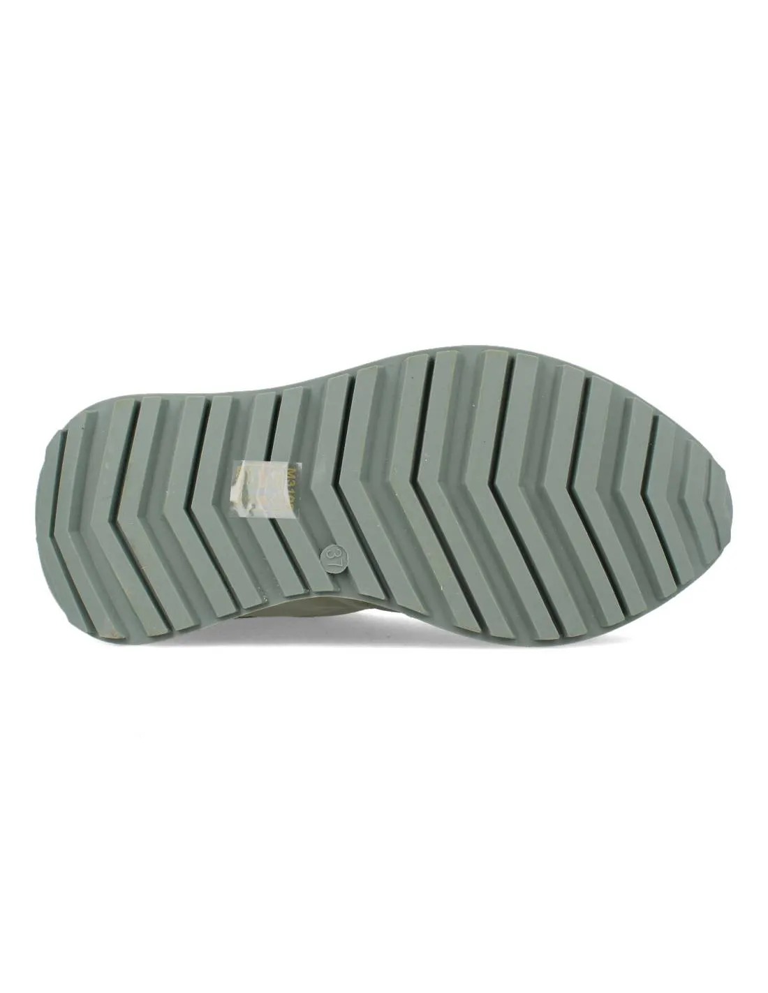 CORINA  SNEAKERS CASUAL COMBINADA ANTE VERDE