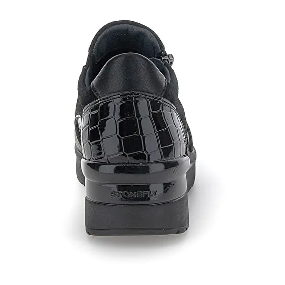 CREAM 57 VELOUR/S. PATENT