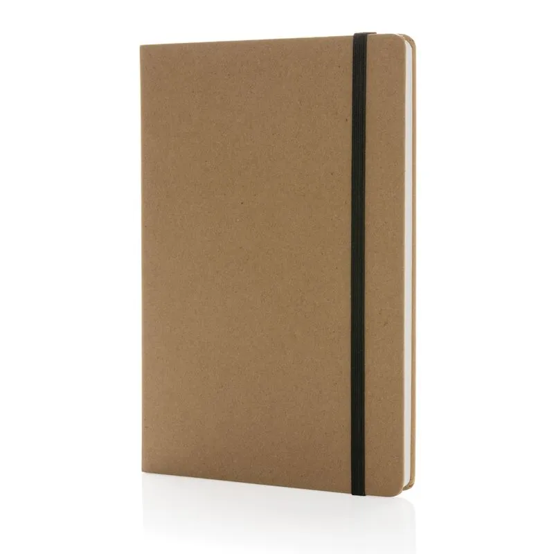 Cuaderno A5 de papel kraft y piedra reciclado Craftstone