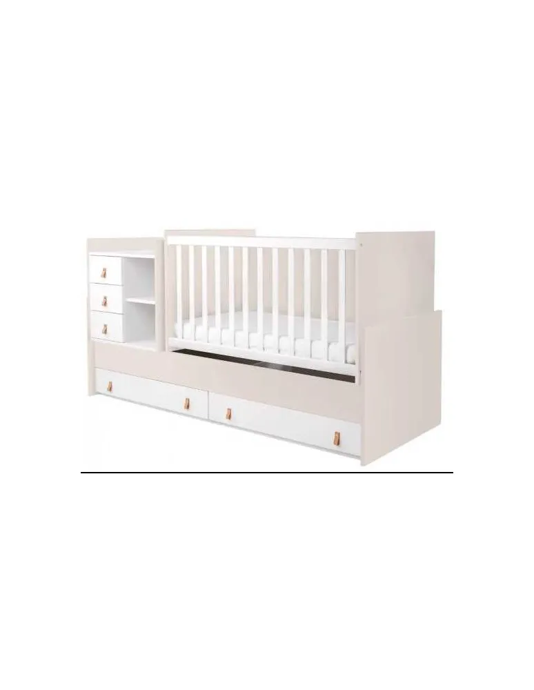 CUNA CONVERTIBLE LORENA BEIGE KIKKABOO