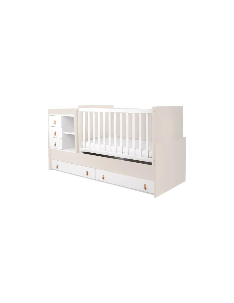 CUNA CONVERTIBLE LORENA BEIGE KIKKABOO
