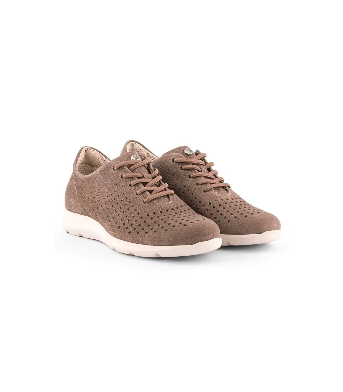 Deportivo de color taupe para mujer