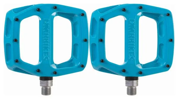 DMR Par de pedales planos DMR V12 Azul