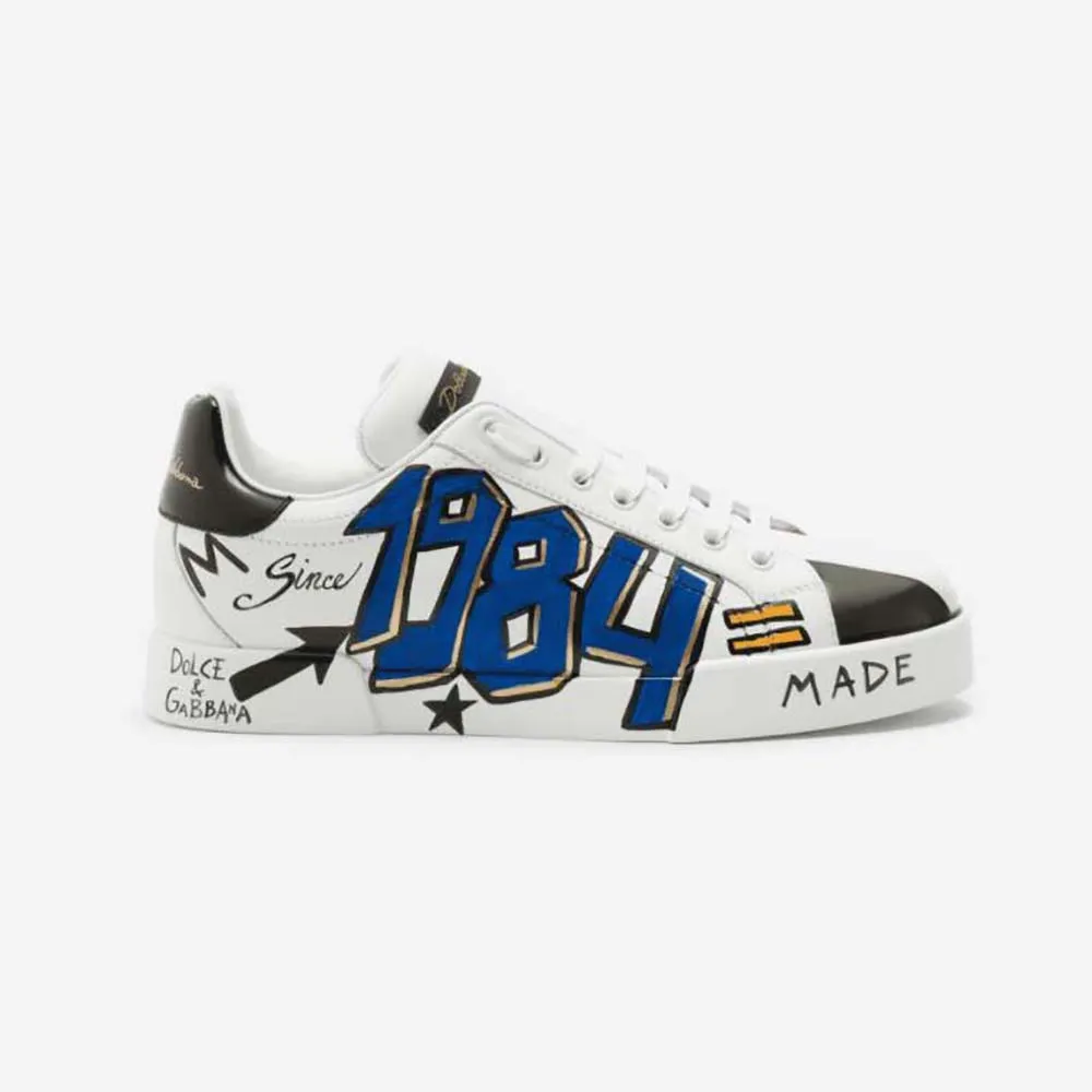 DOLCE GABBANA D&G HOMBRES NUEVAS ZAPATILLAS DGLIMITED PORTOFINOAZUL