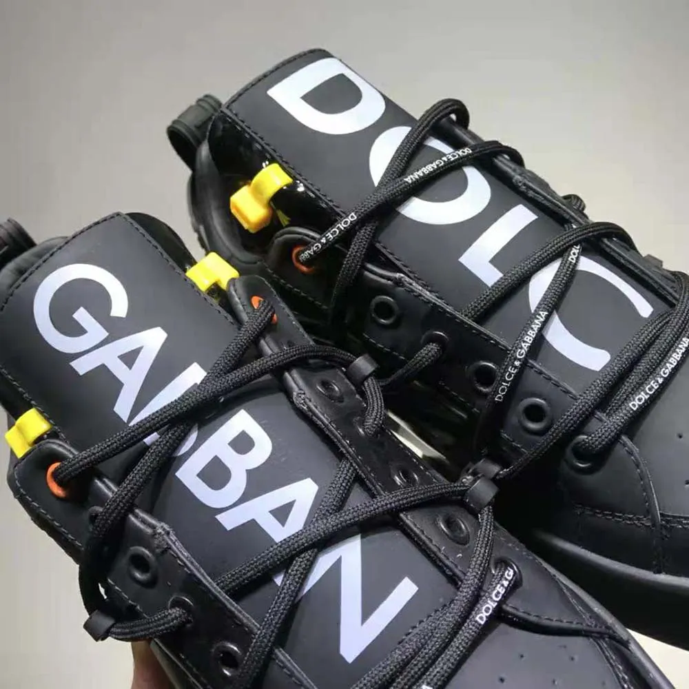 Dolce Gabbana Zapatillas Portofino D&G Mujer en piel de becerro y charol