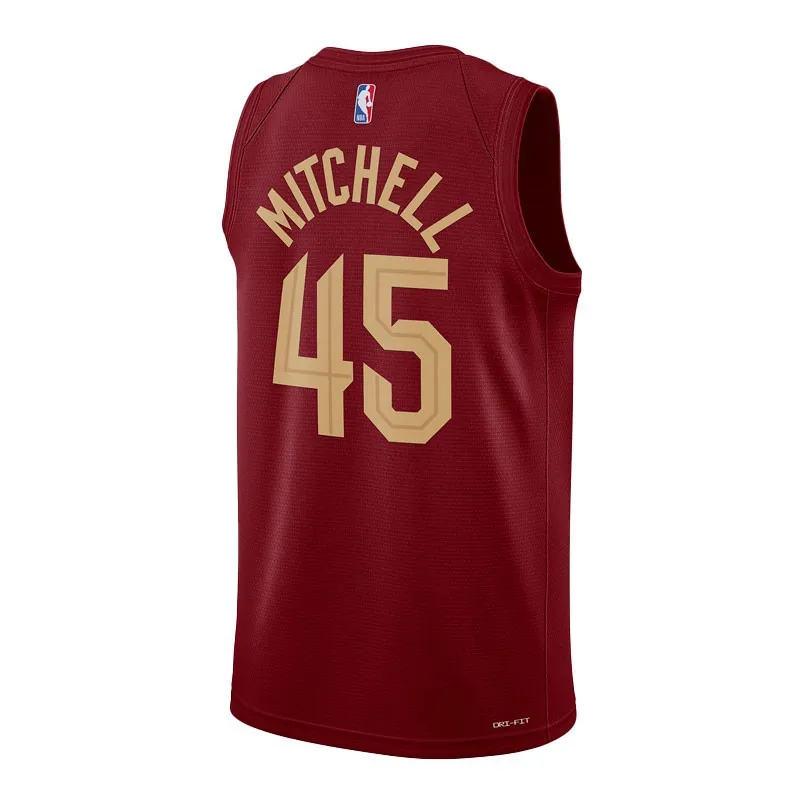 DONOVAN MITCHELL CLEVELAND CAVALIERS ICON EDITION SWINGMAN JERSEY (JUNIOR)