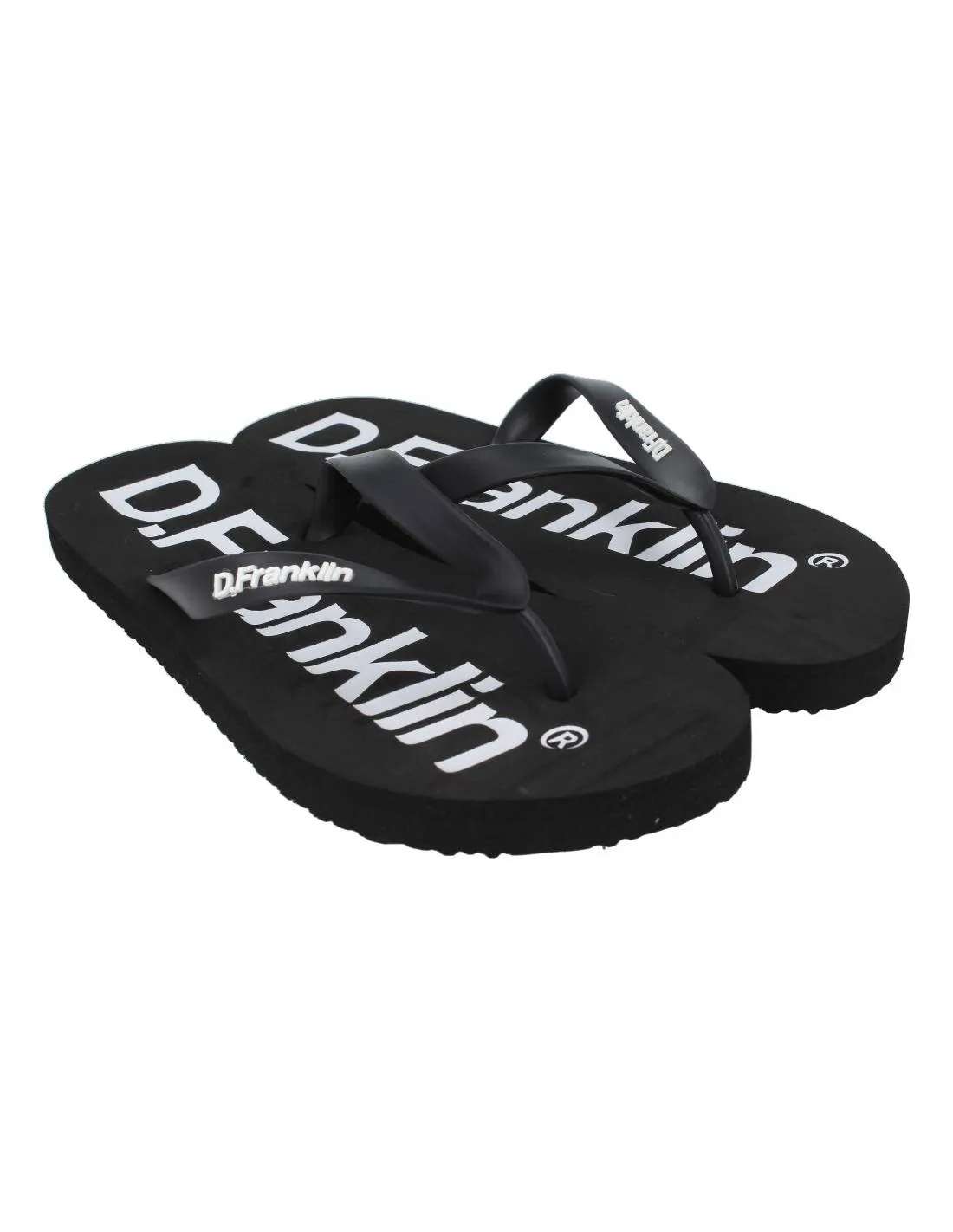 DR. FRANKLIN  CHANCLAS DEDO GOMA NEGRO