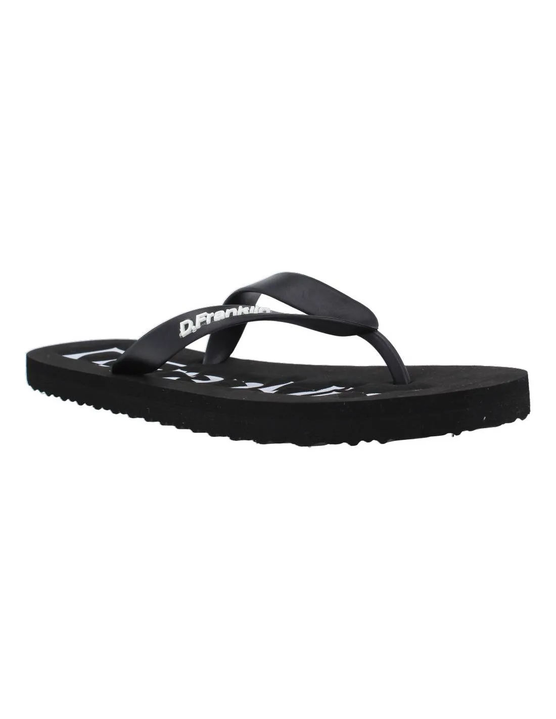 DR. FRANKLIN  CHANCLAS DEDO GOMA NEGRO