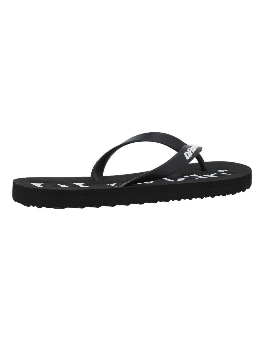 DR. FRANKLIN  CHANCLAS DEDO GOMA NEGRO