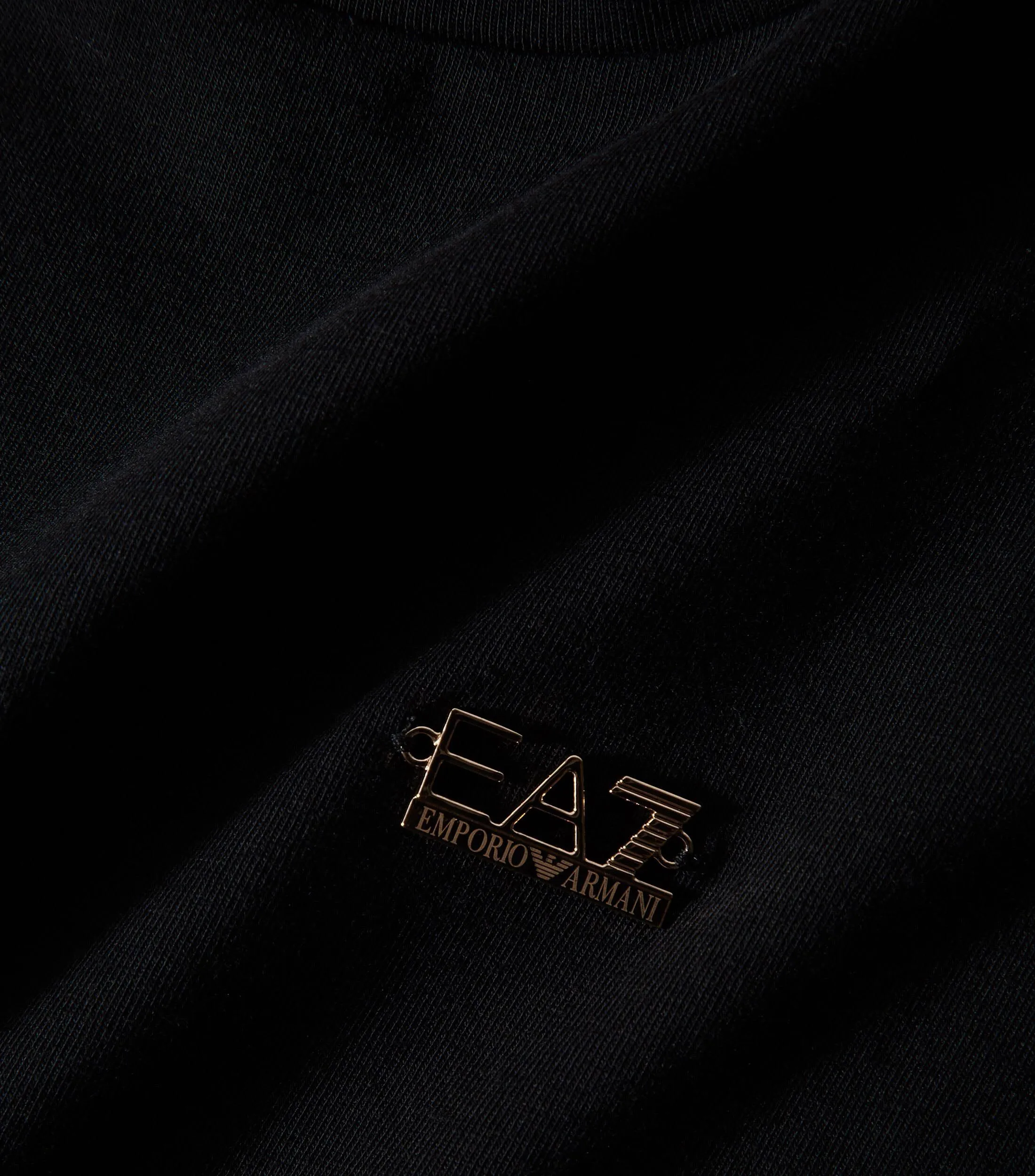 EA7 Emporio Armani Playera de cuello redondo con manga larga Mujer