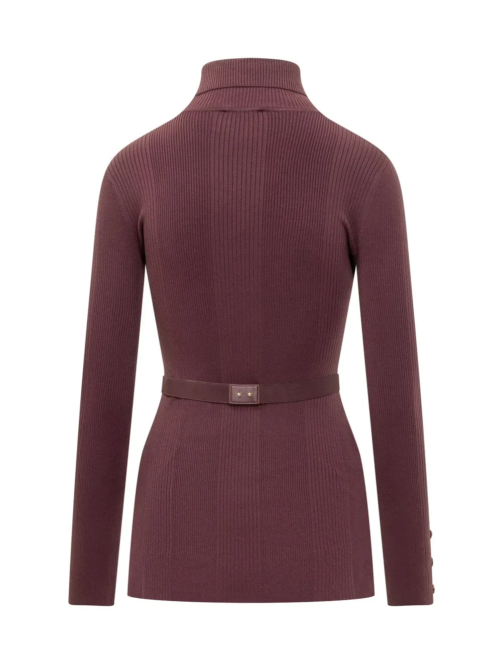 ELISABETTA FRANCHI Sweater with Embroidered Logo