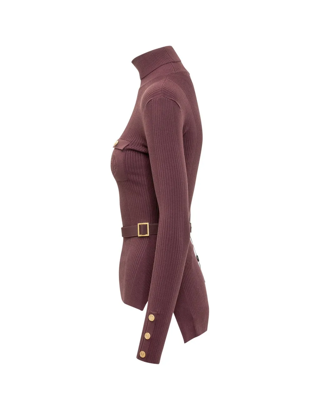 ELISABETTA FRANCHI Sweater with Embroidered Logo