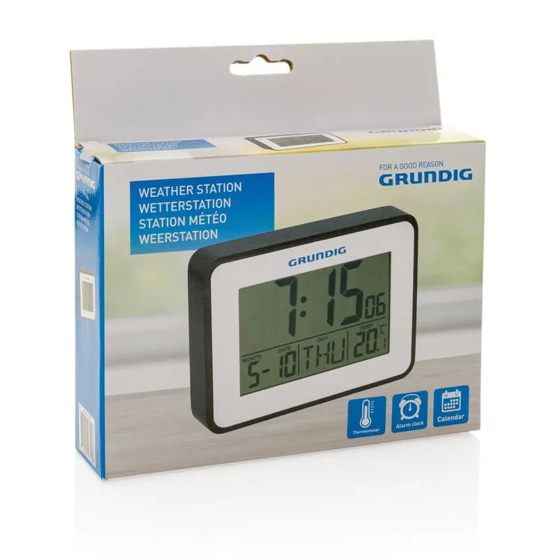 Estación  con calendario alarma Grundig