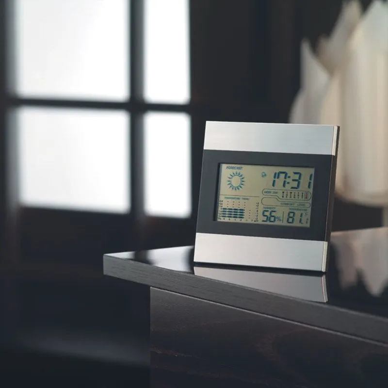 Estación meteorológica corporativa con reloj y calendario Ripper