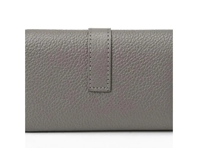 Estuche para llaves Monogram Saint Laurent en gris Castaño 