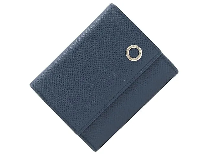 Estuche para tarjetas Bulgari Azul marino 