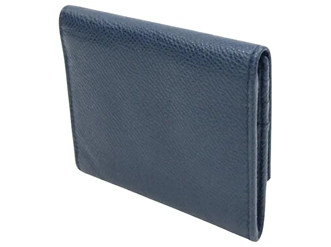 Estuche para tarjetas Bulgari Azul marino 