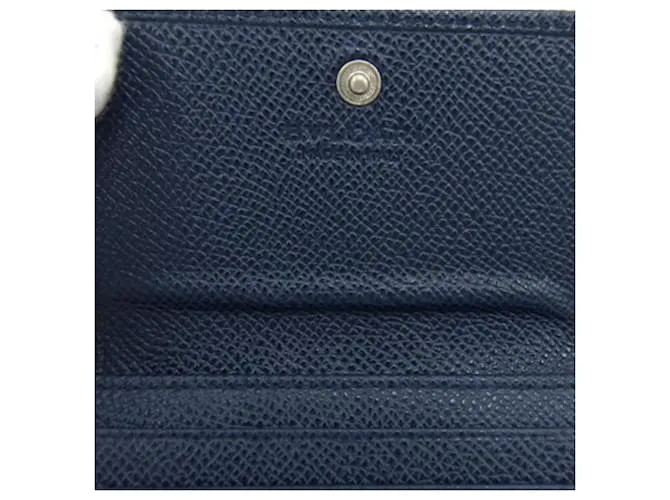 Estuche para tarjetas Bulgari Azul marino 