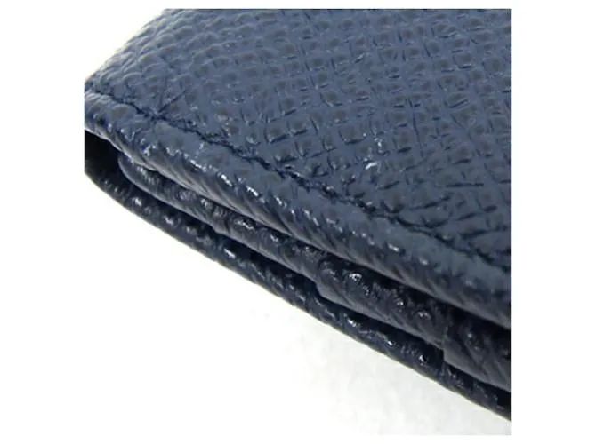Estuche para tarjetas Bulgari Azul marino 