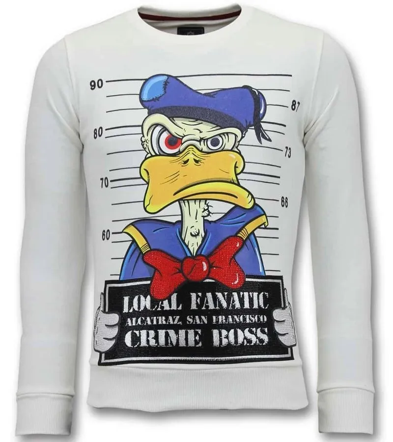 EXCLUSIVO DE LOS HOMBRES DE  ALCATRAZ PRISIONERO  BLANCO