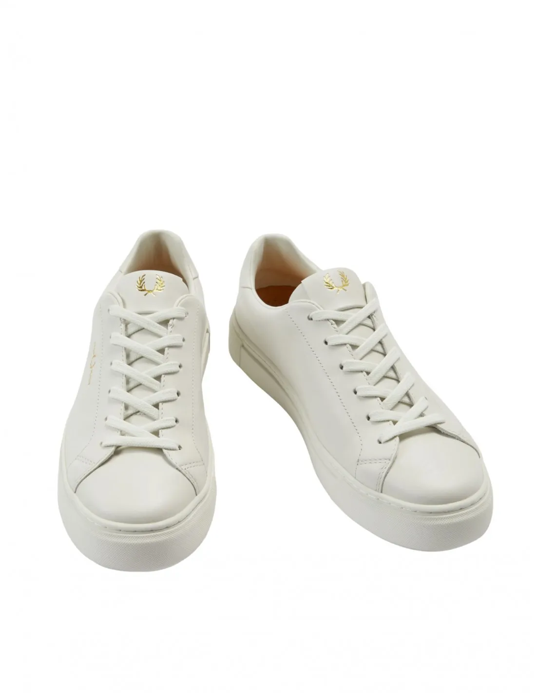 FRED PERRY Zapatillas Piel Porcelana
