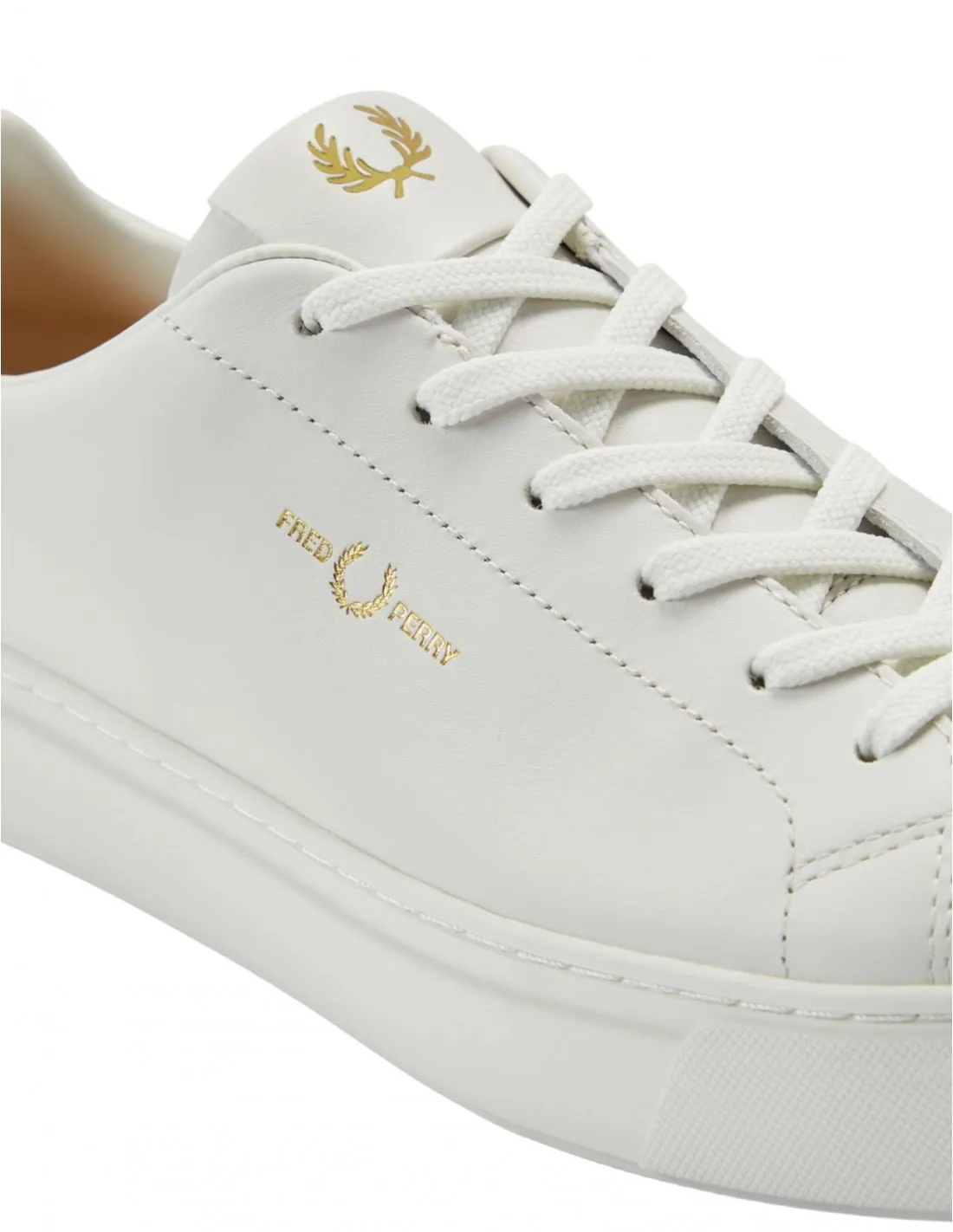 FRED PERRY Zapatillas Piel Porcelana
