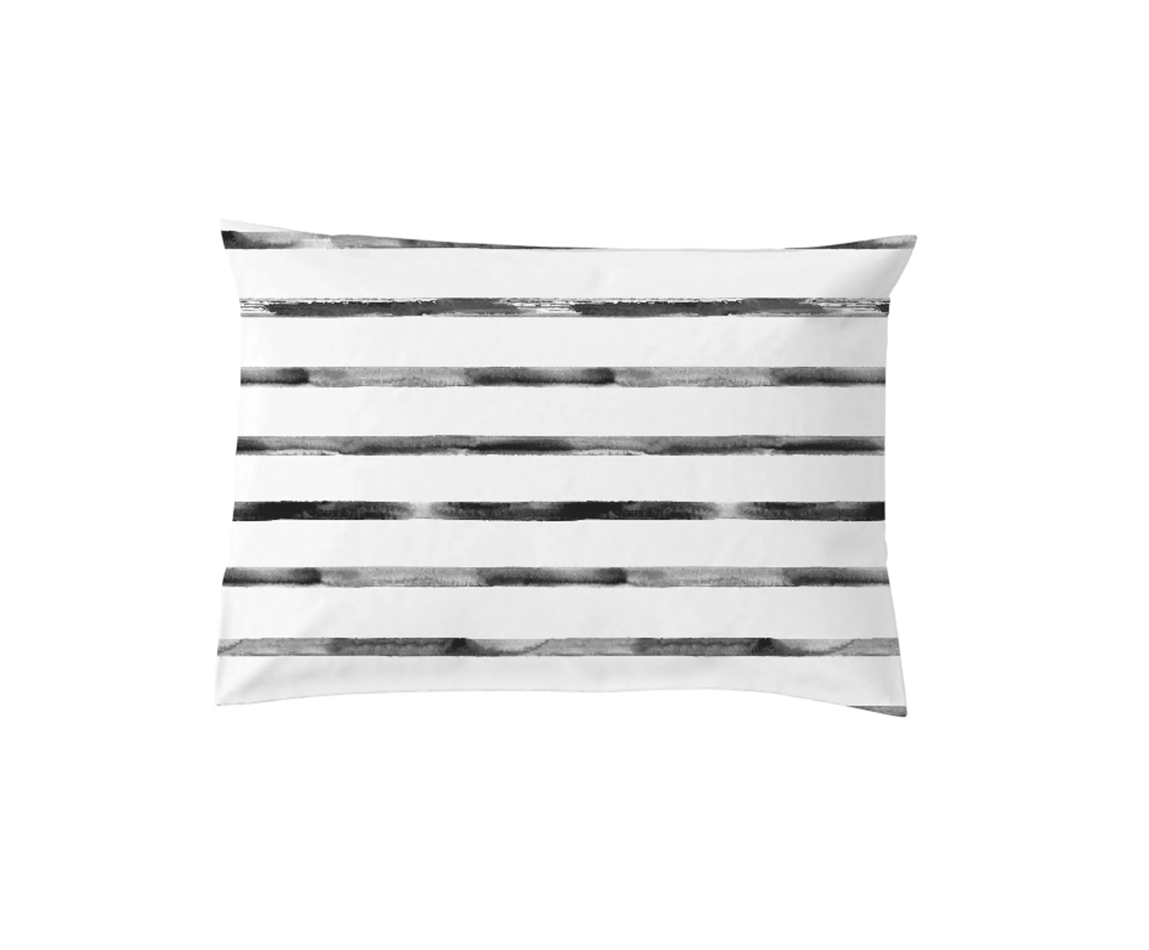 Funda Almohada Rayas Negras Cama 105