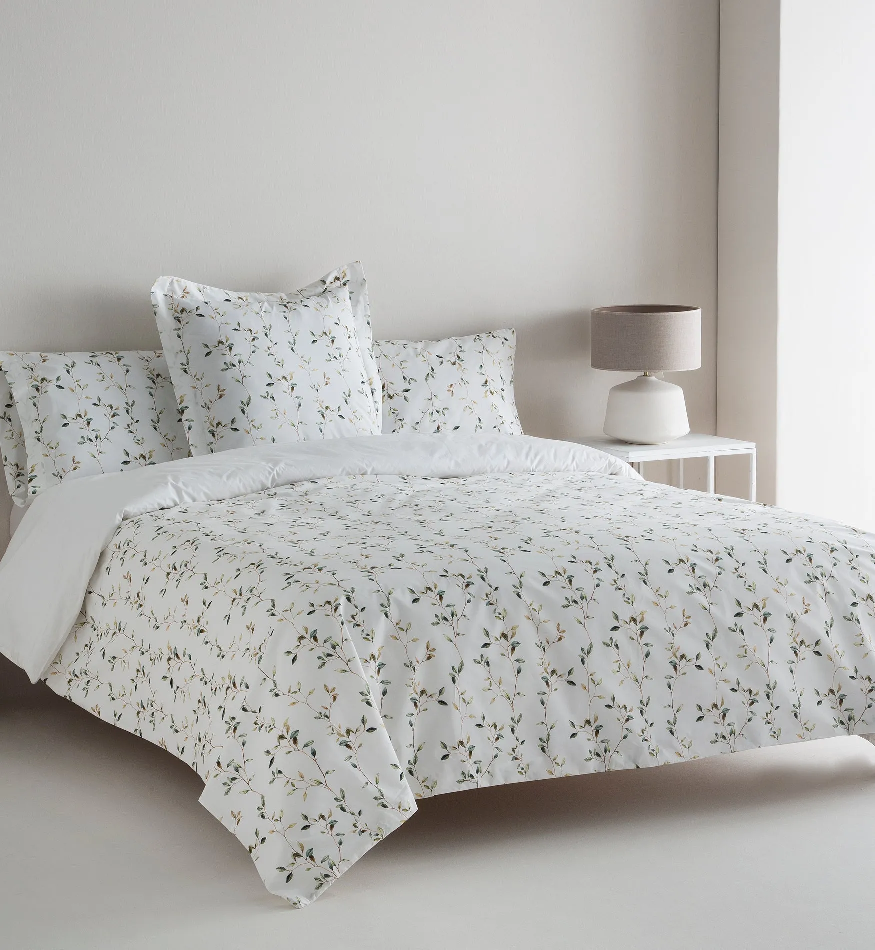 FUNDA NóRDICA REVERSIBLE PERCAL 200H CAMA 180  HOJAS