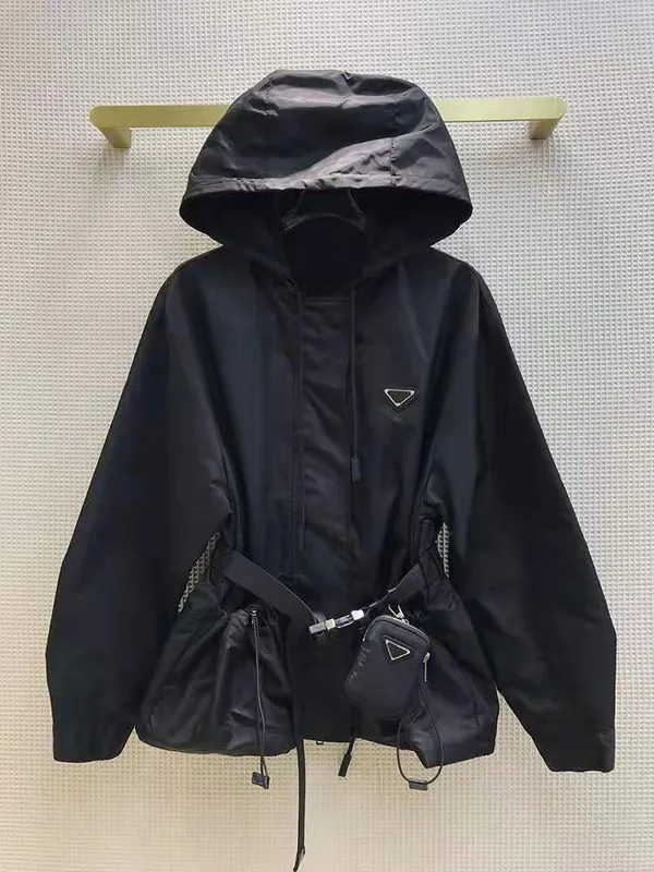 Gabardina dapu, ropa de diseñador para mujer, chaqueta de invierno de diseñador para mujer con chaqueta corta con monograma, cha