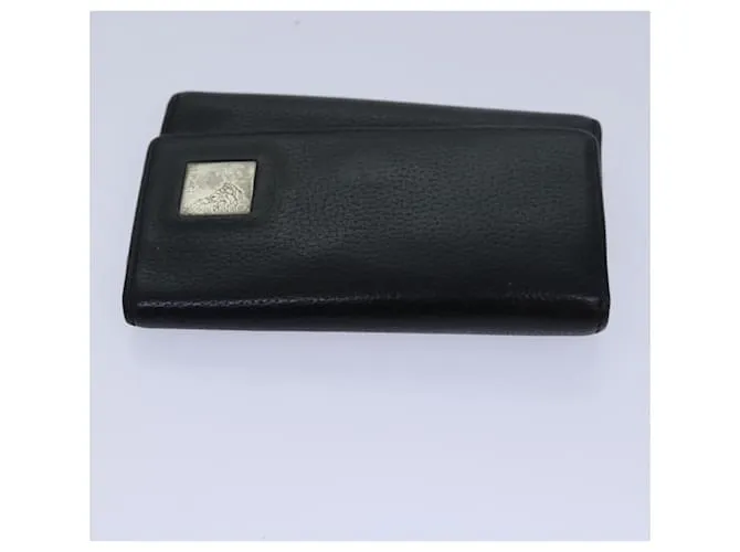 Gianni Versace Gianni Versace Barry Estuche de Llaves de Cuero 3 Piezas Negro Auth ac3163 Amarillo 