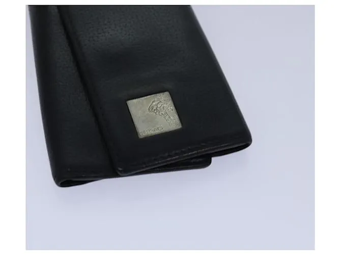 Gianni Versace Gianni Versace Barry Estuche de Llaves de Cuero 3 Piezas Negro Auth ac3163 Amarillo 