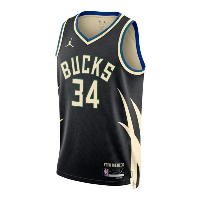 GIANNIS ANTETOKOUNMPO MILWAUKEE BUCKS STATEMENT EDITION SWINGMAN JERSEY