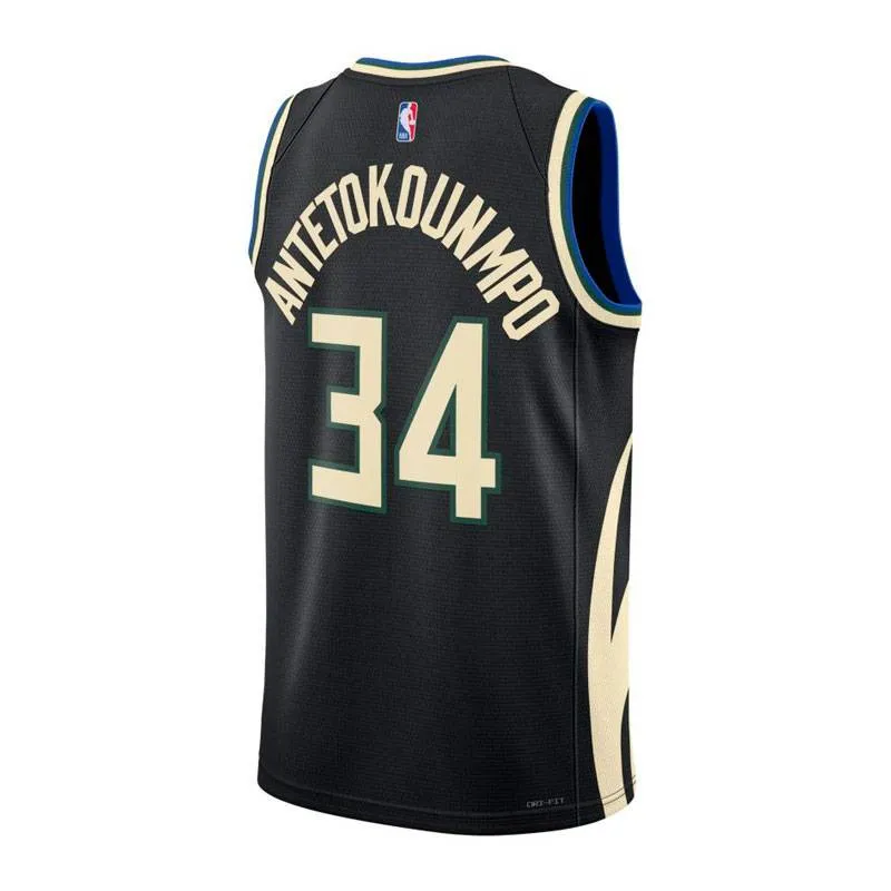 GIANNIS ANTETOKOUNMPO MILWAUKEE BUCKS STATEMENT EDITION SWINGMAN JERSEY