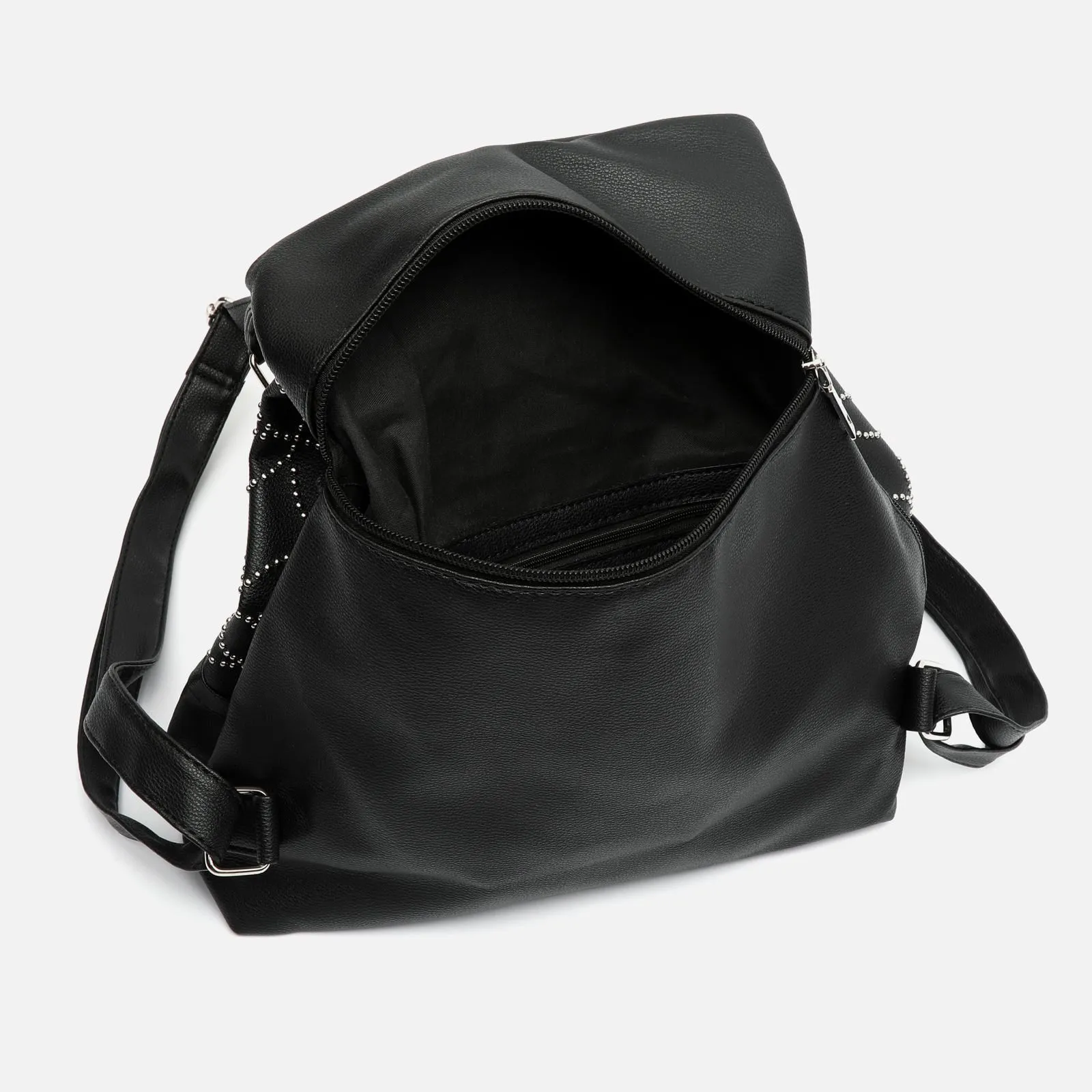 Giullia mochila antirrobo con detalles metálicos