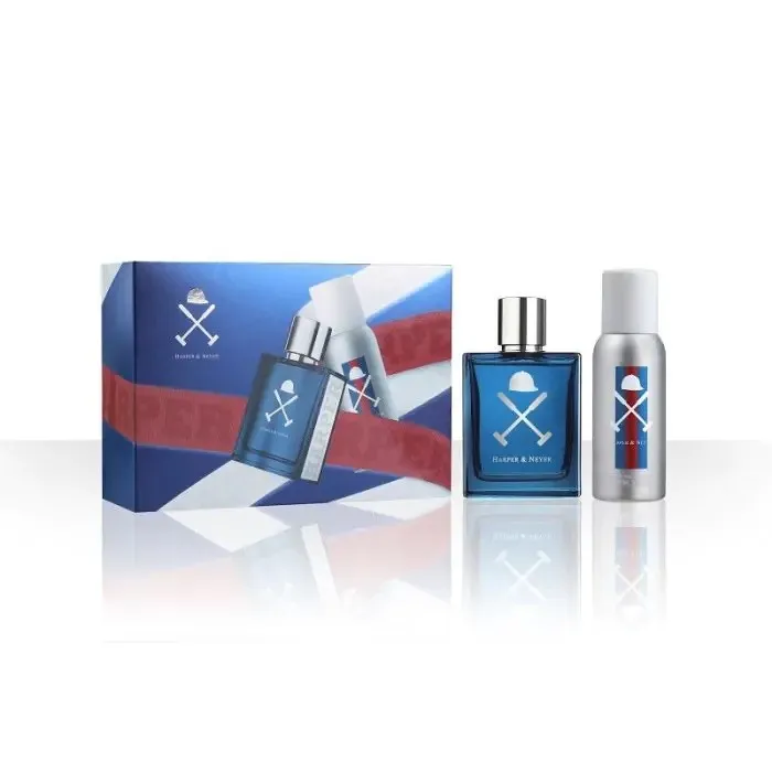 Harper estuche colonia y desodorante blue
