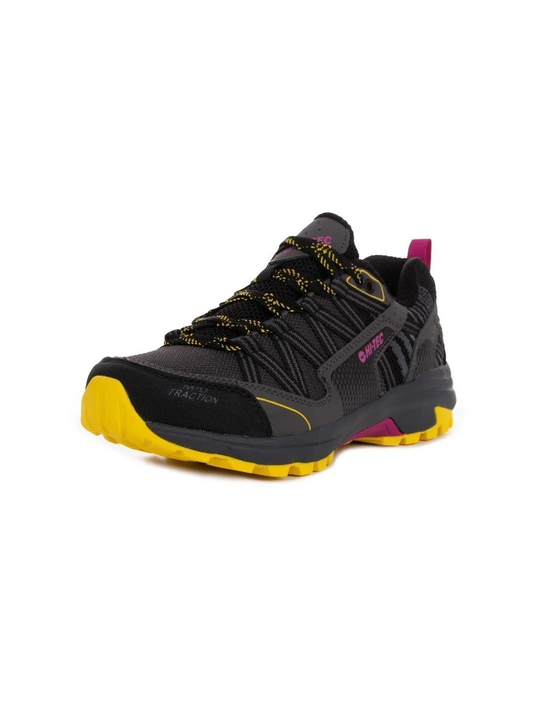 HITEC  ZAPATILLAS GRISES Y NEGRAS GRAVEL 0090084 005 MUJER