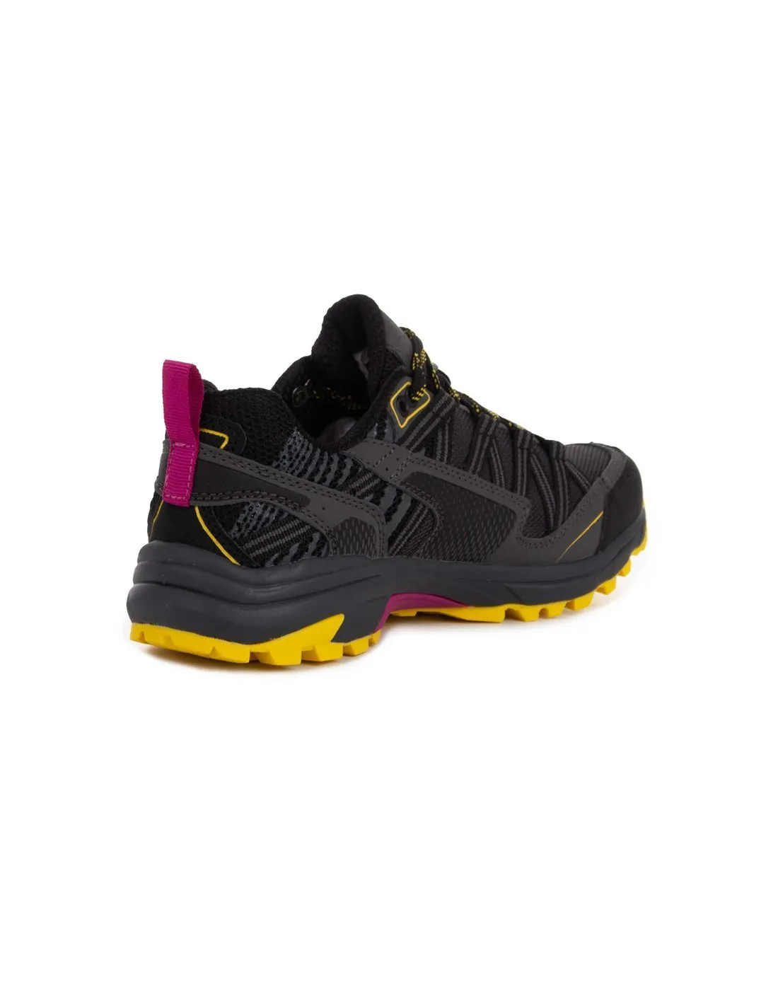 HITEC  ZAPATILLAS GRISES Y NEGRAS GRAVEL 0090084 005 MUJER