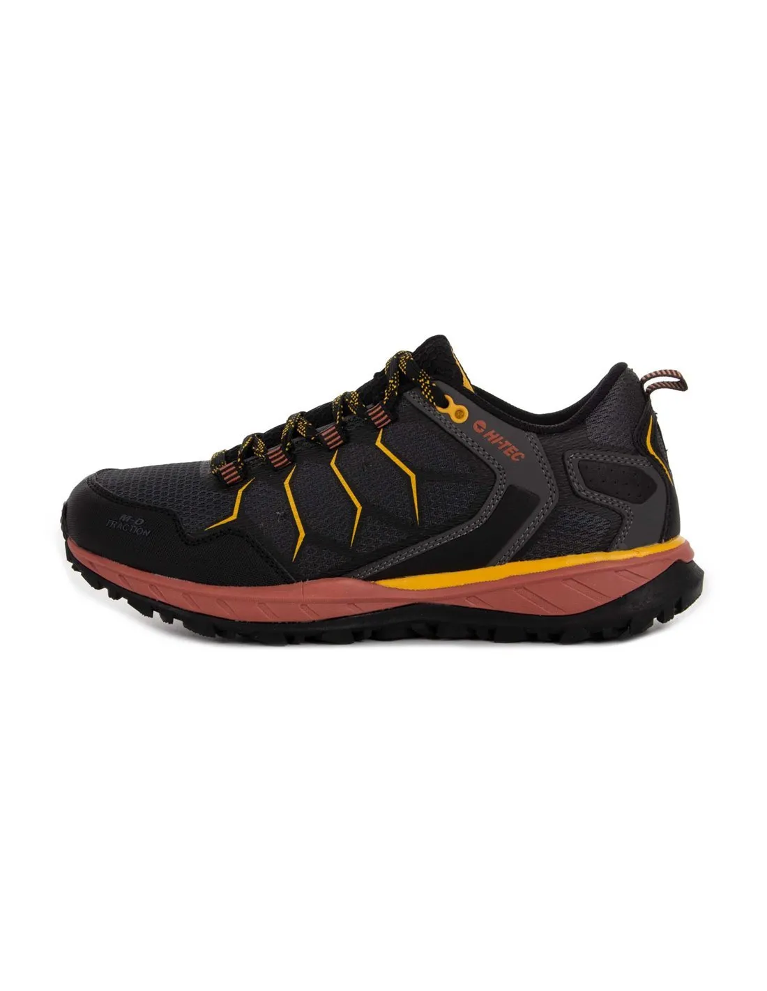 HITEC  ZAPATILLAS GRISES Y NEGRAS ULTRA TERRA 0090072 006 HOMBRE