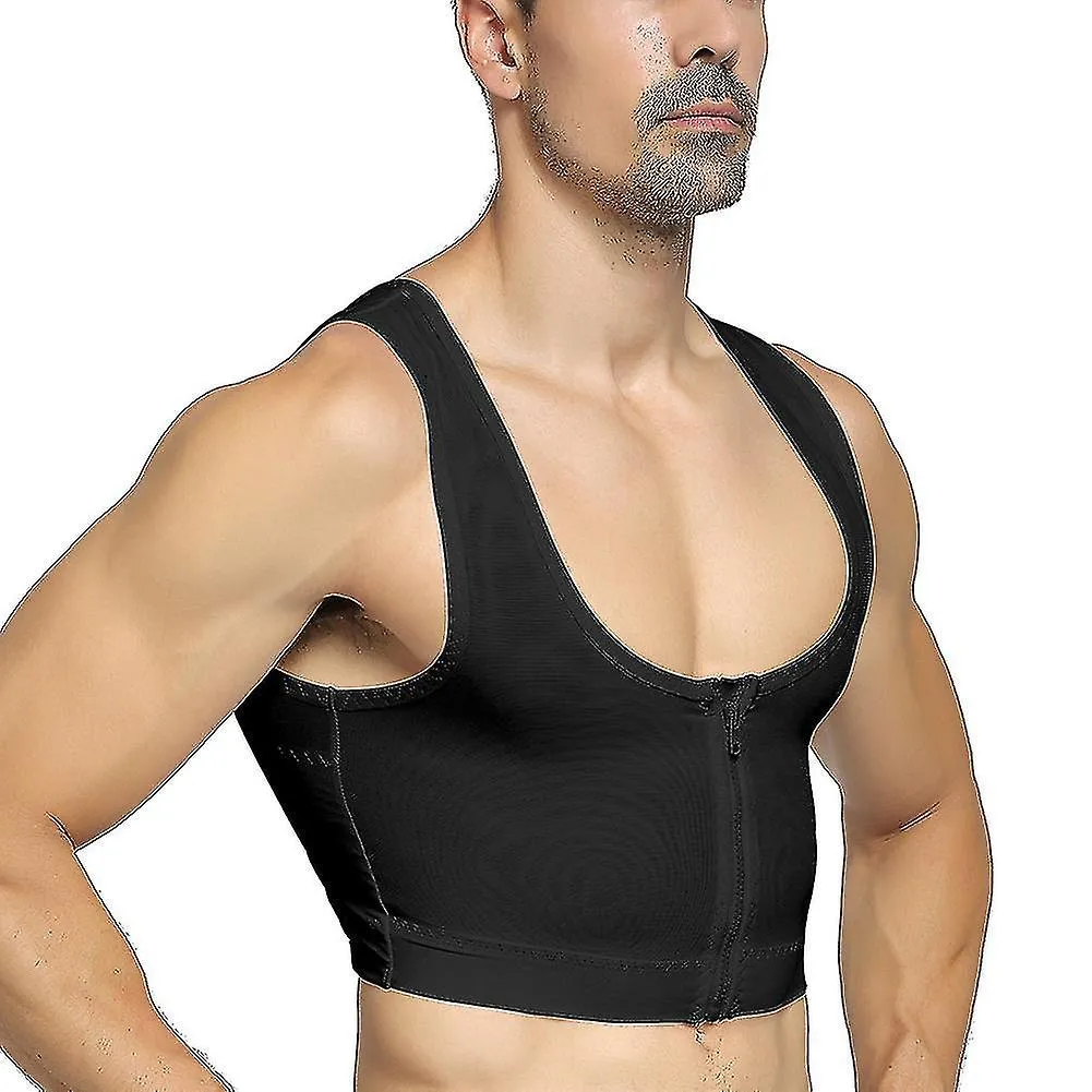 Hombres Gynecomastia Shaper Nuevo adelgazamiento Control de pecho Pecho Shapewear Ropa interior Cinturones estomacales Control d