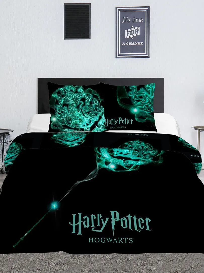 JUEGO DE CAMA 'HARRY POTTER'  NEGRO